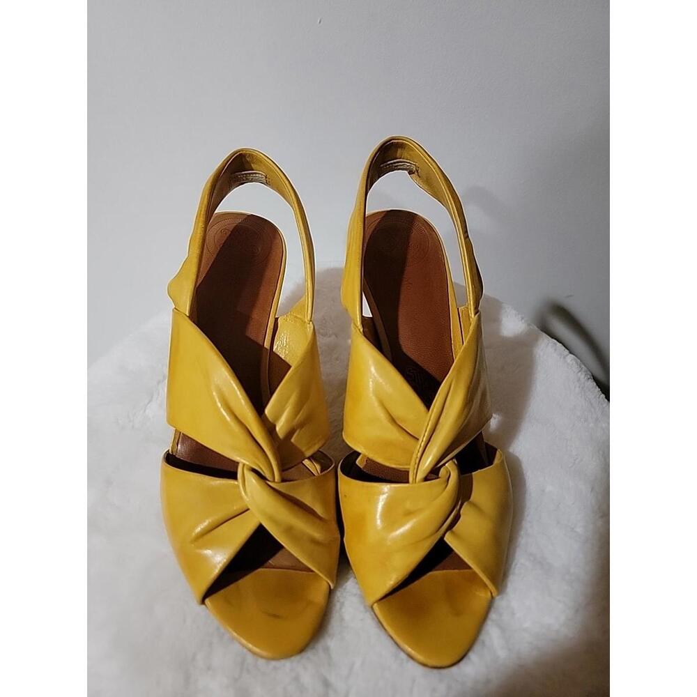 MODERN VINTAGE Open Toe Stilettos Heels Women's Denise Apricot Shoes 37.5/7.5 - Picture 2 of 16